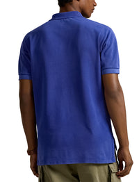 Polo coupe originale en coton piqué - Graphic Royal