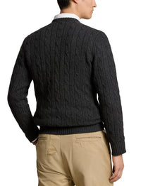 Pull iconique en cachemire torsadé - Dark Granite Heather