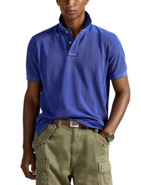 Polo coupe originale en coton piqué - Graphic Royal