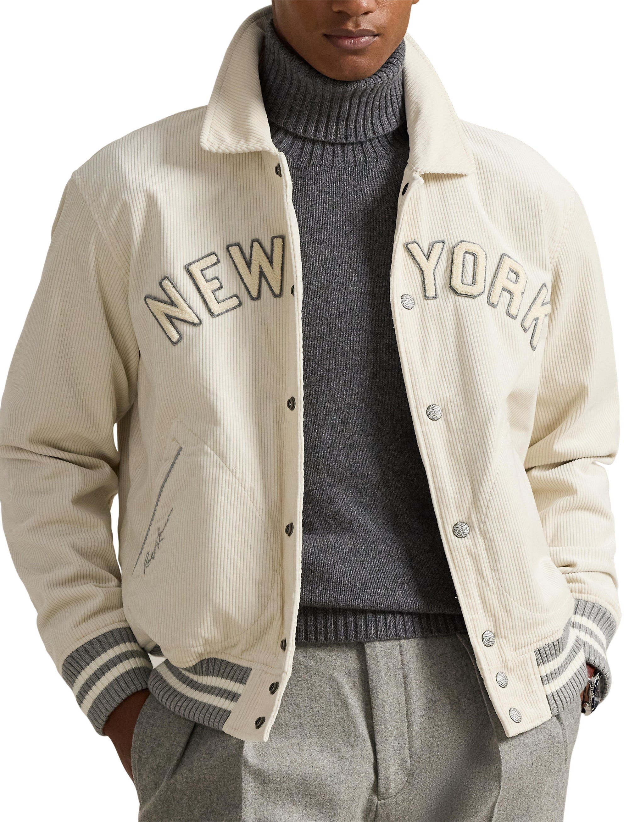 Veste Polo Ralph Lauren Yankees™ - Antique Cream