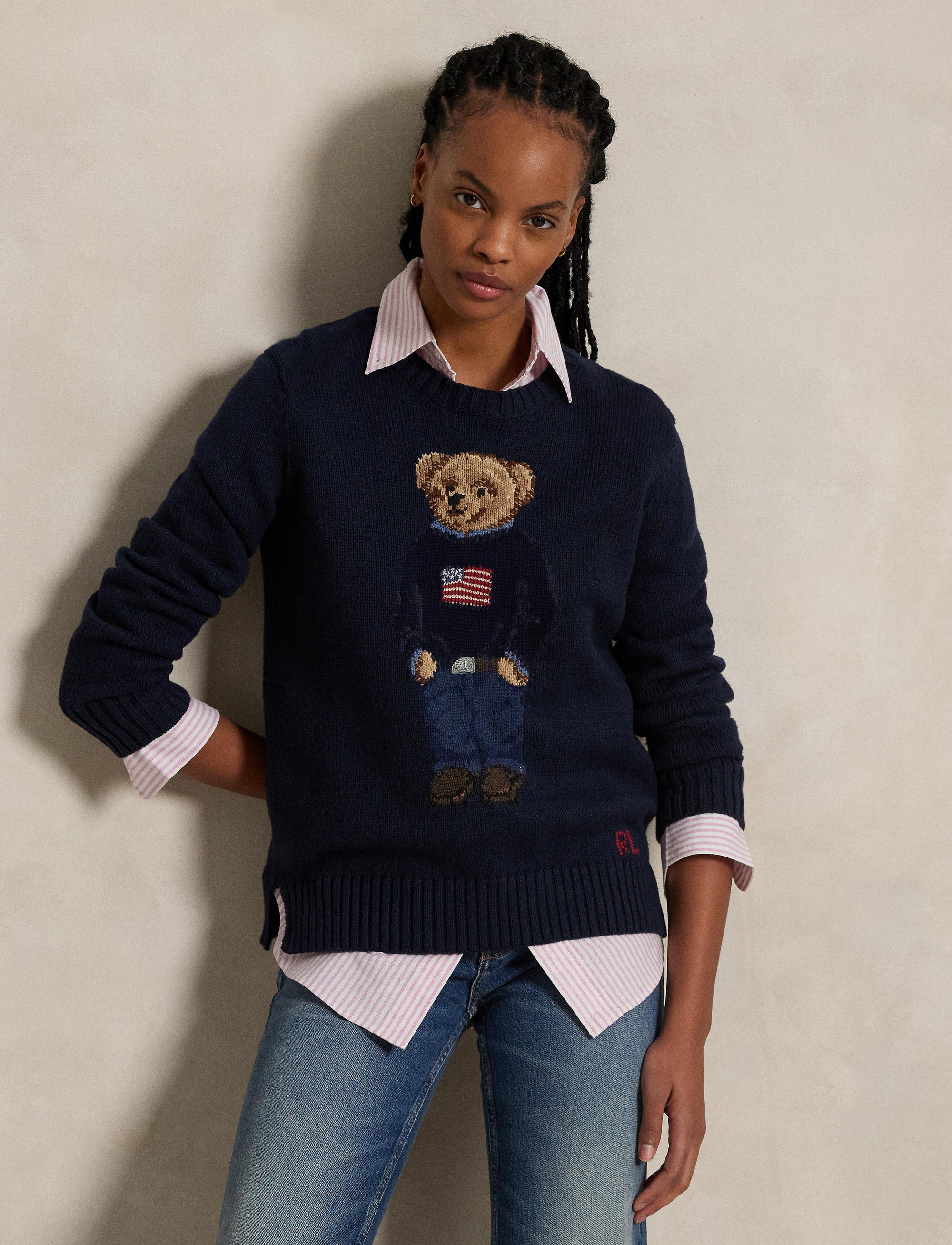 PULL/CARDIGAN/SWEAT-COTTON LAINE