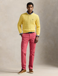 Pull en coton torsadé - Fall Yellow