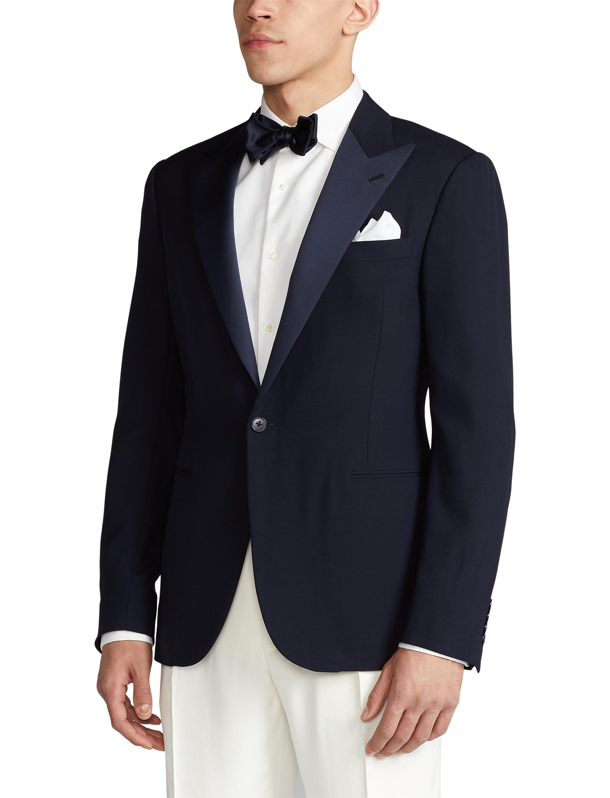 Veste de smoking Gregory en laine - Navy