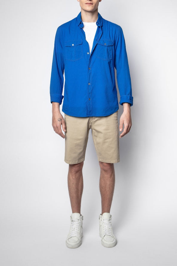 Chemise Thibaut - Bleu Royal