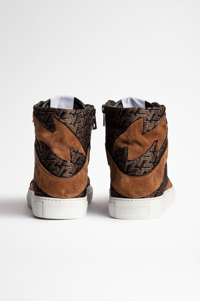 ZHORS LINE COGNAC ZV1747 HIGH FLASH - MONOGRAM