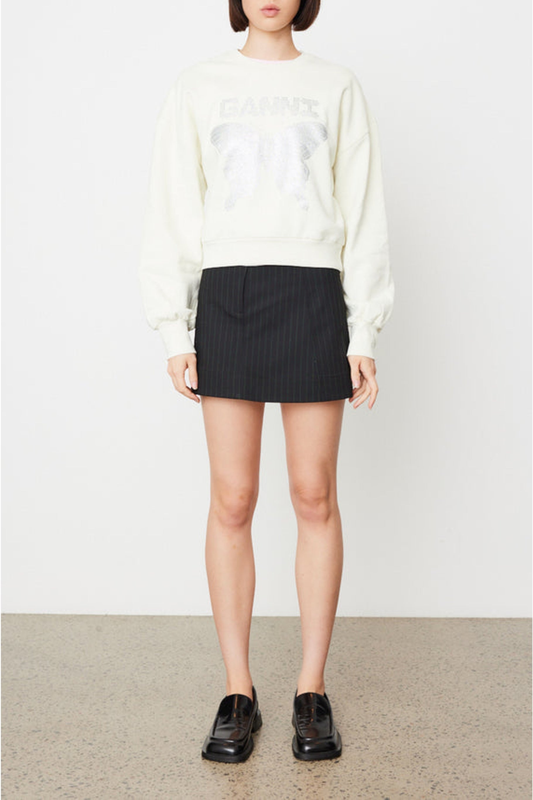 Sweatshirt avec motif - Egret
