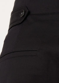 Pantalon à double plis - Black
