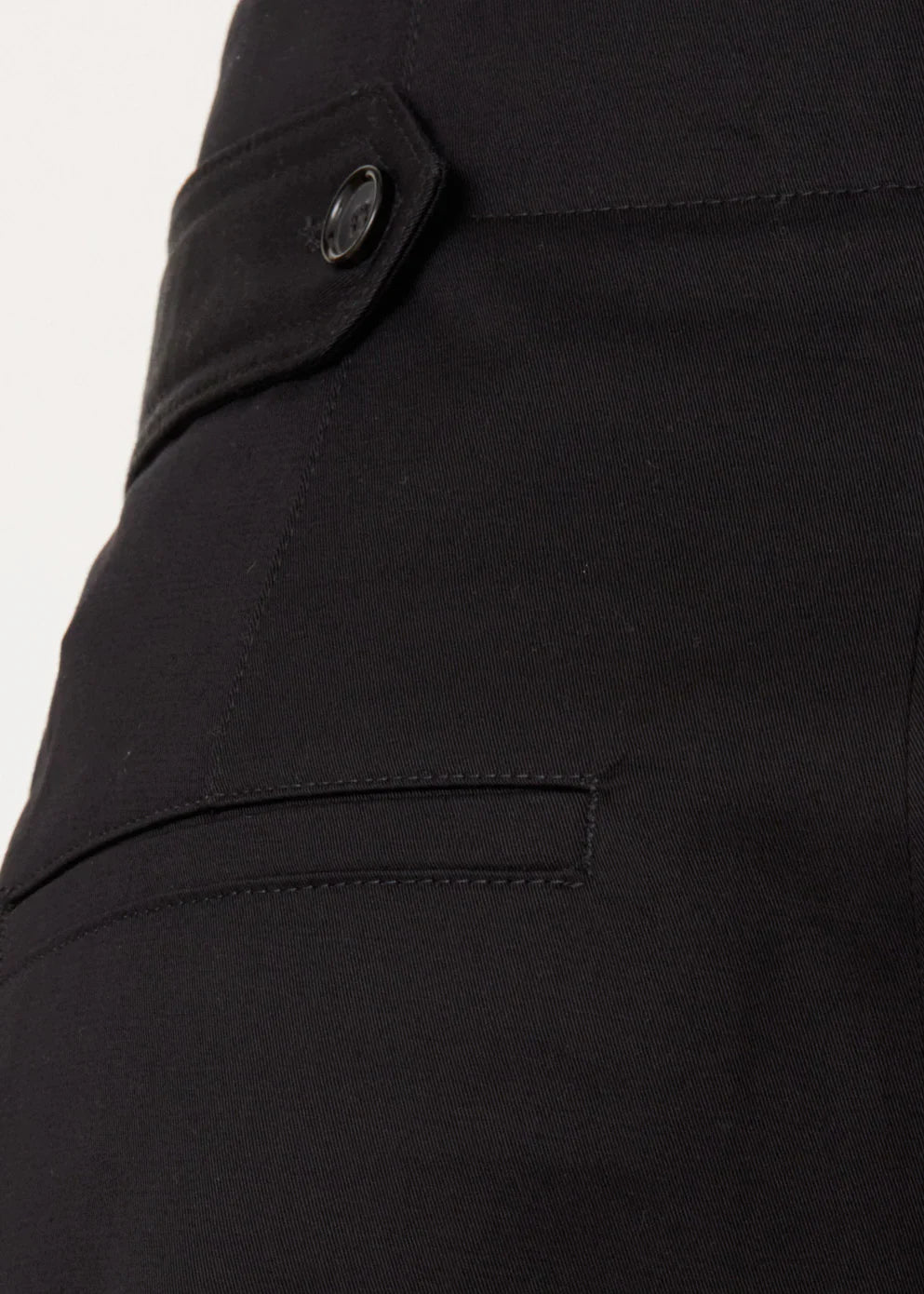 Pantalon à double plis - Black
