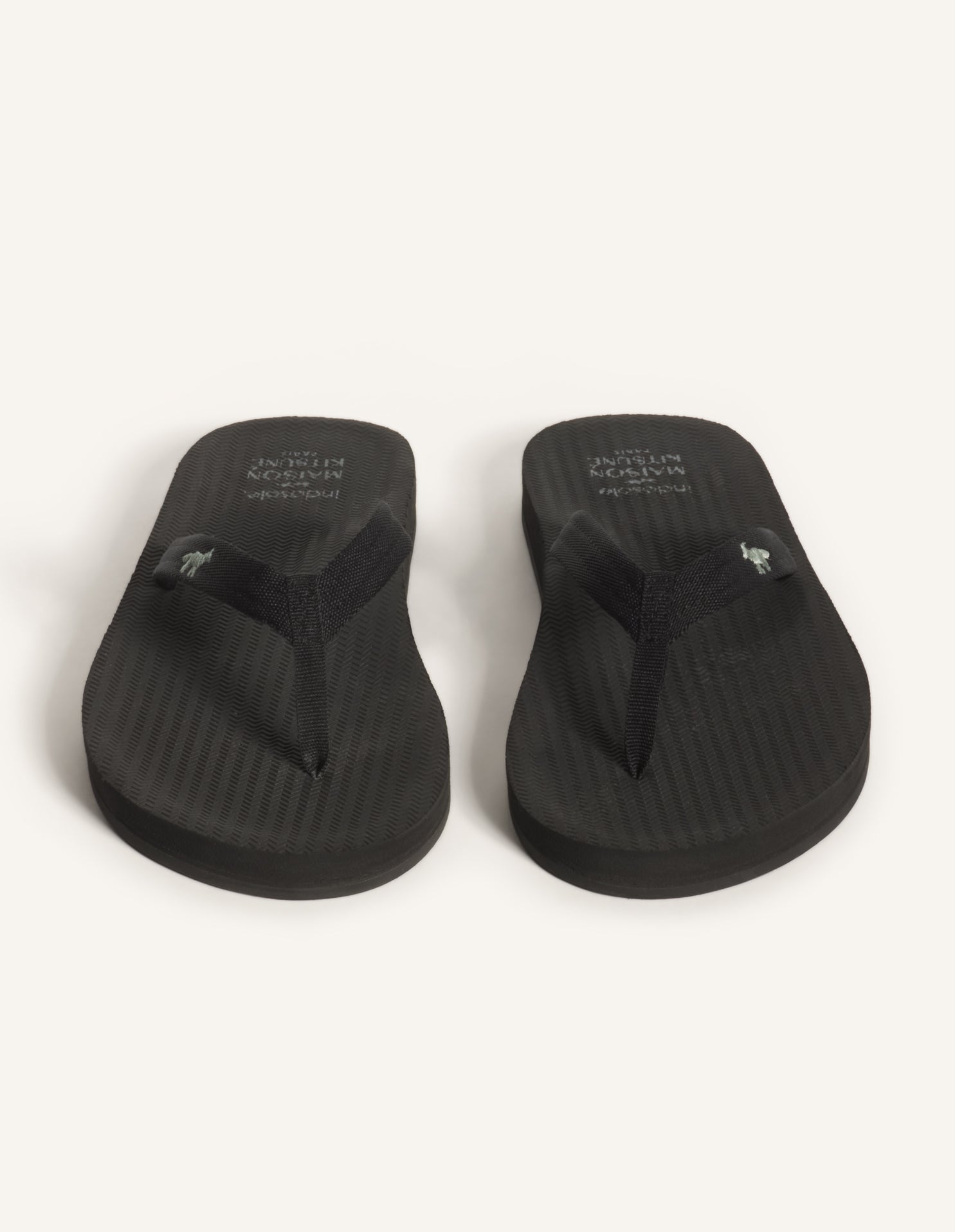 Maison Kitsune X Indosole Easy Living - Black
