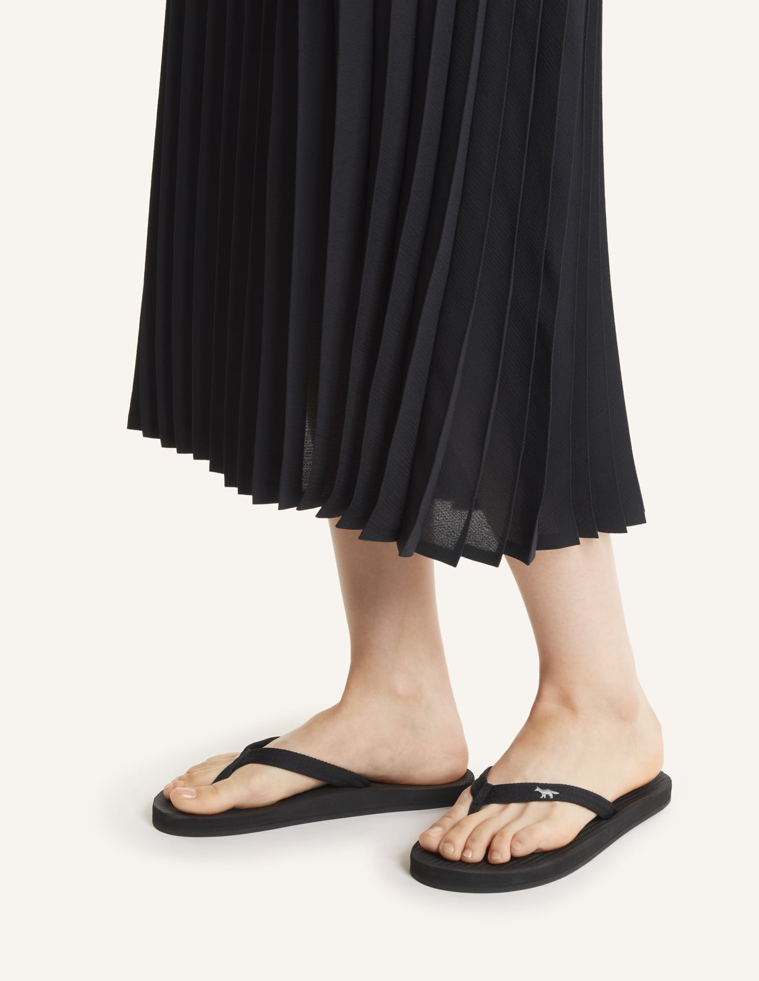 Maison Kitsune X Indosole Easy Living - Black