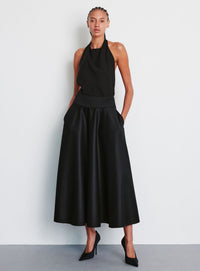 Evening Halter - Black