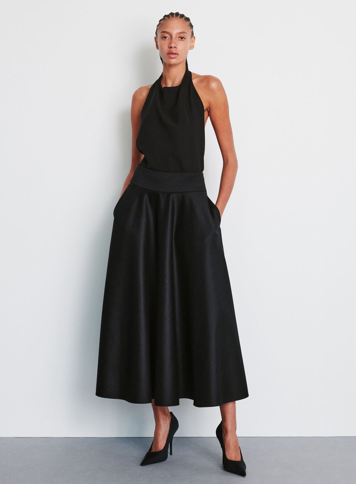 Evening Halter - Black