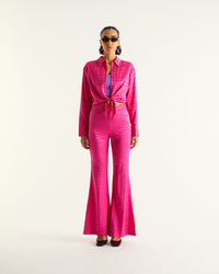 ROSE JACQUARD / DJV / QTY : 13 / Chemisier Emma - Rose Jacquard