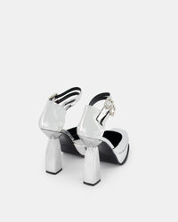 Escarpins Angel Y 120 - Argent Specchio