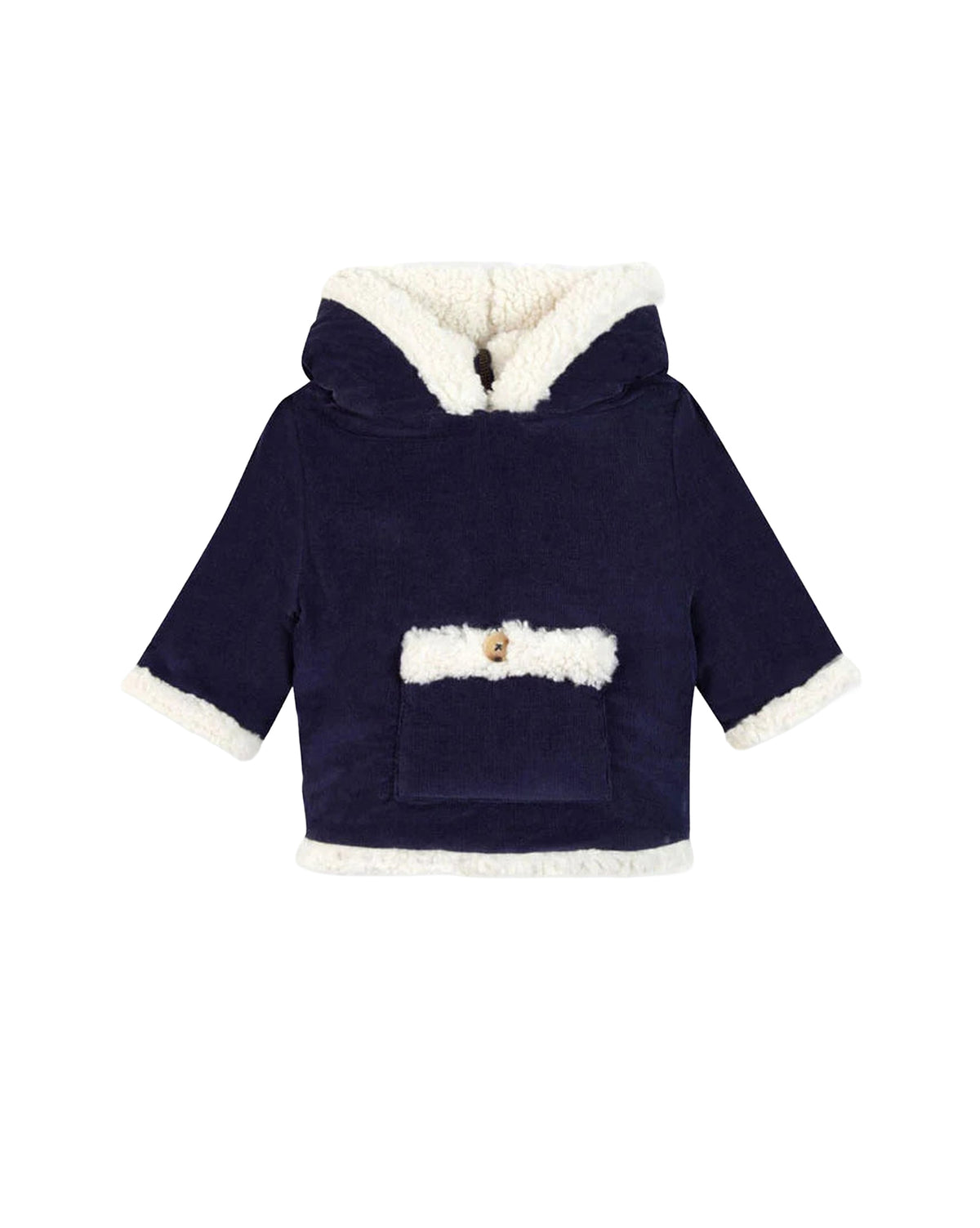 Jako cotton coat - Navy Bonton