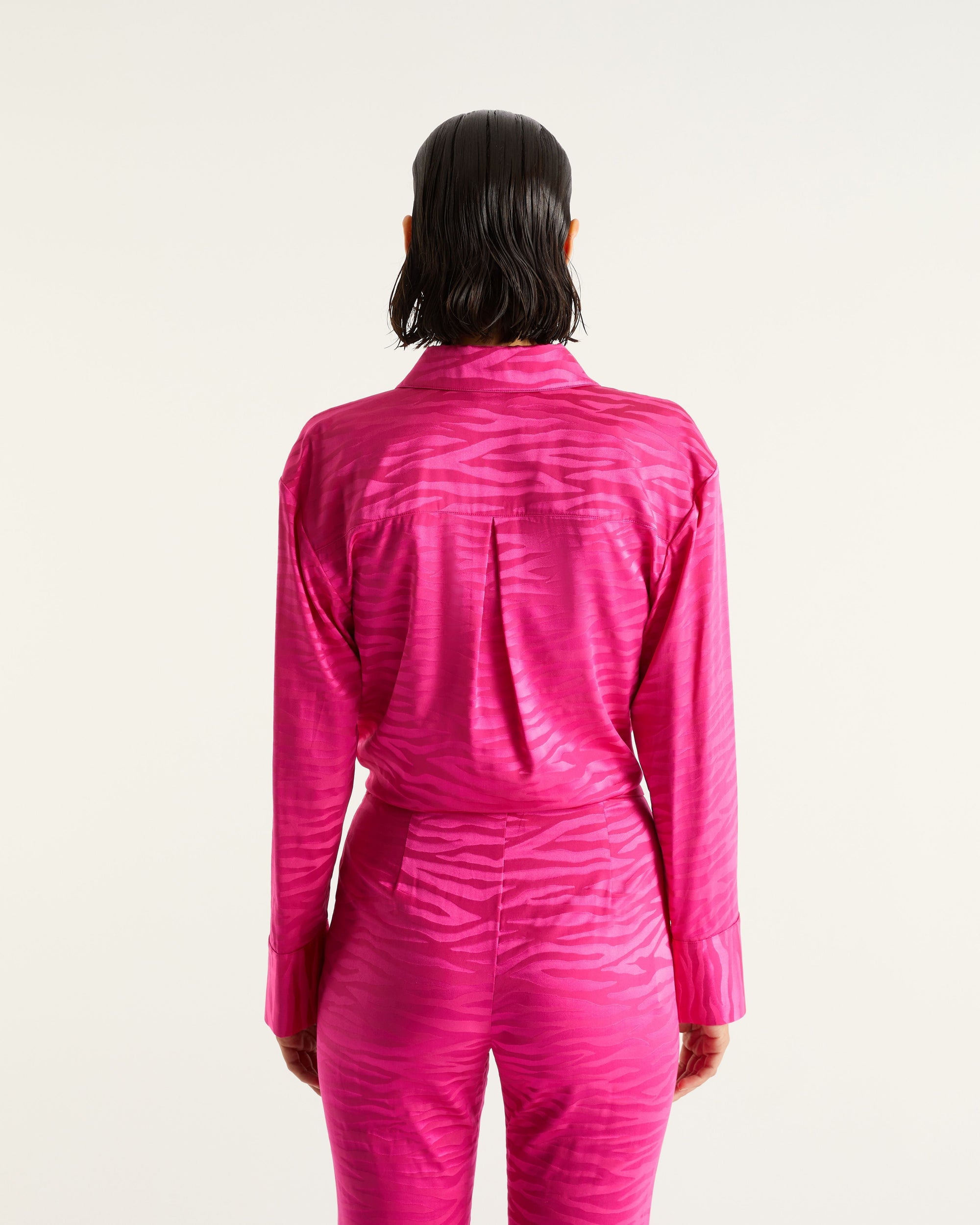 ROSE JACQUARD / DJV / QTY : 13 / Chemisier Emma - Rose Jacquard