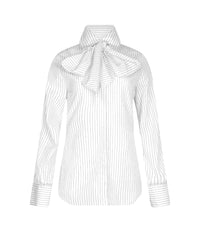 Chemise Yale à rayures - Black & White