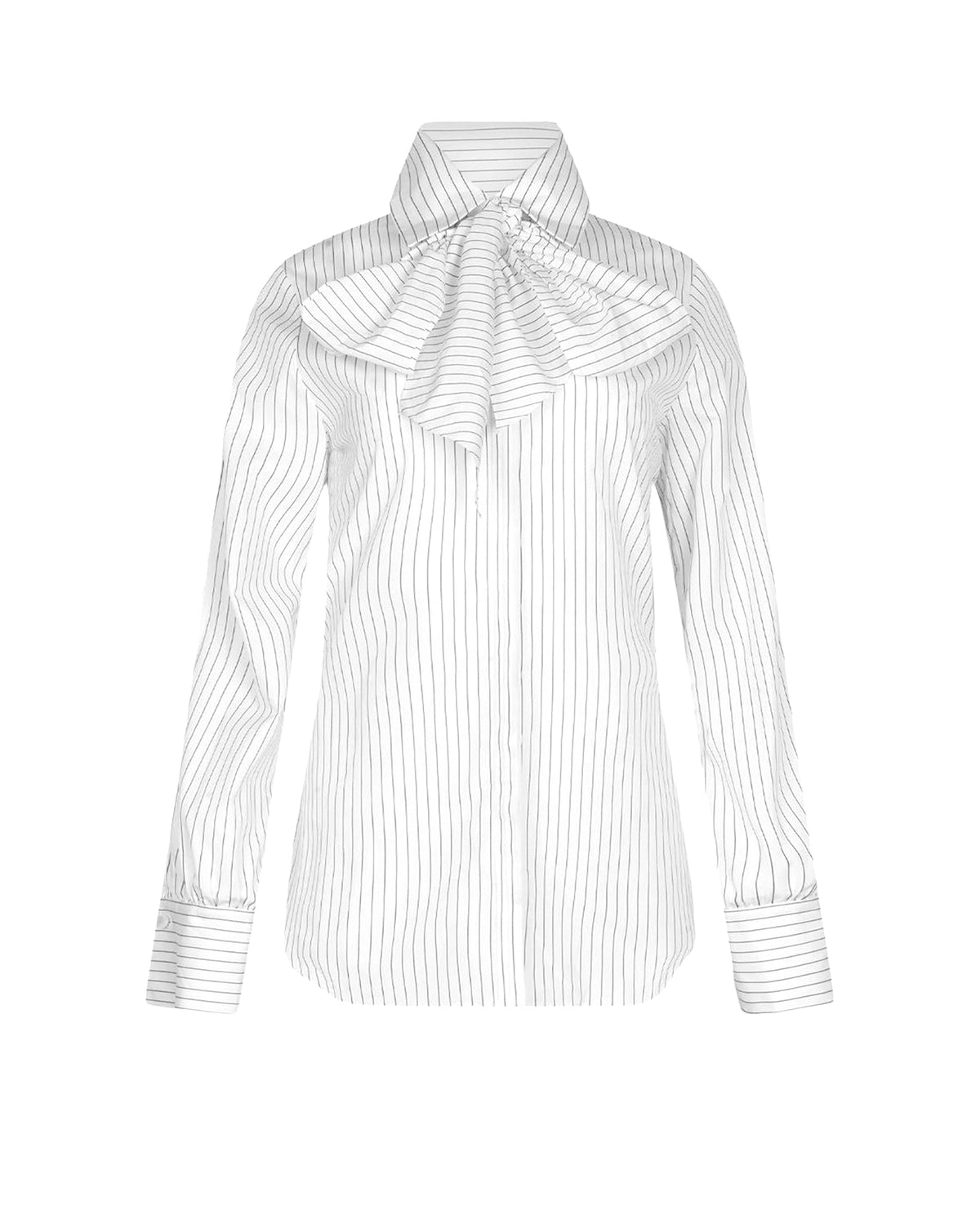 Chemise Yale à rayures - Black & White