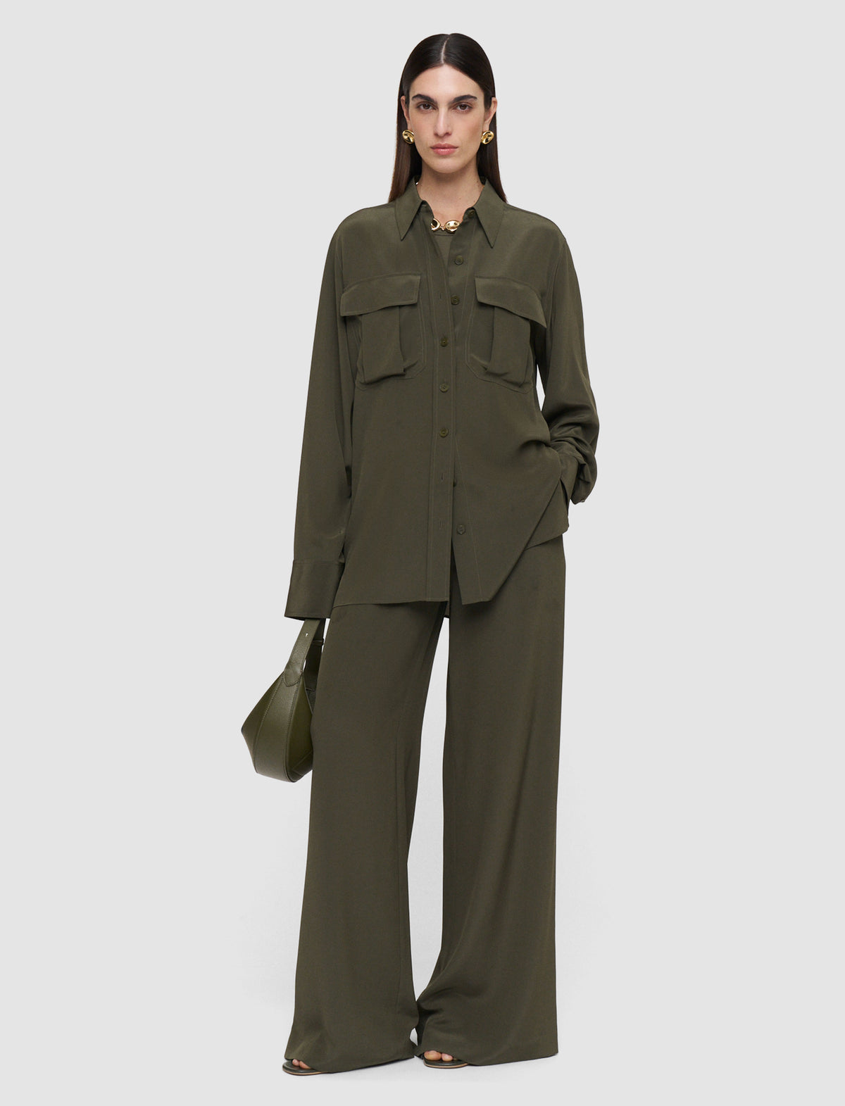 Palm Leaf Blouse - Palm Leaf