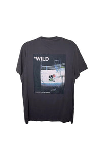 T-shirt Ted Photoprint Wild - Anthracite