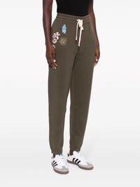 Sofia Holly printed trousers - Khaki