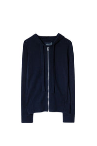 Cardigan Cassy Patch en cachemire - Encre