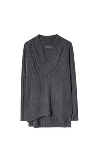 Elly cashmere jumper - Anthracite