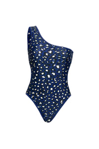 Maillot de bain une pièce Wedge - Bleu