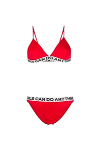 Haut de maillot de bain Whitehaven - Rouge