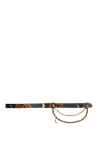 Ceinture Rock Chain en cuir - Swing