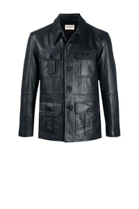 Blouson D-Lowy Show en cuir - Night