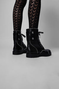 Joe leather boots - Black