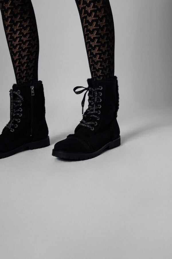 Joe leather boots - Black