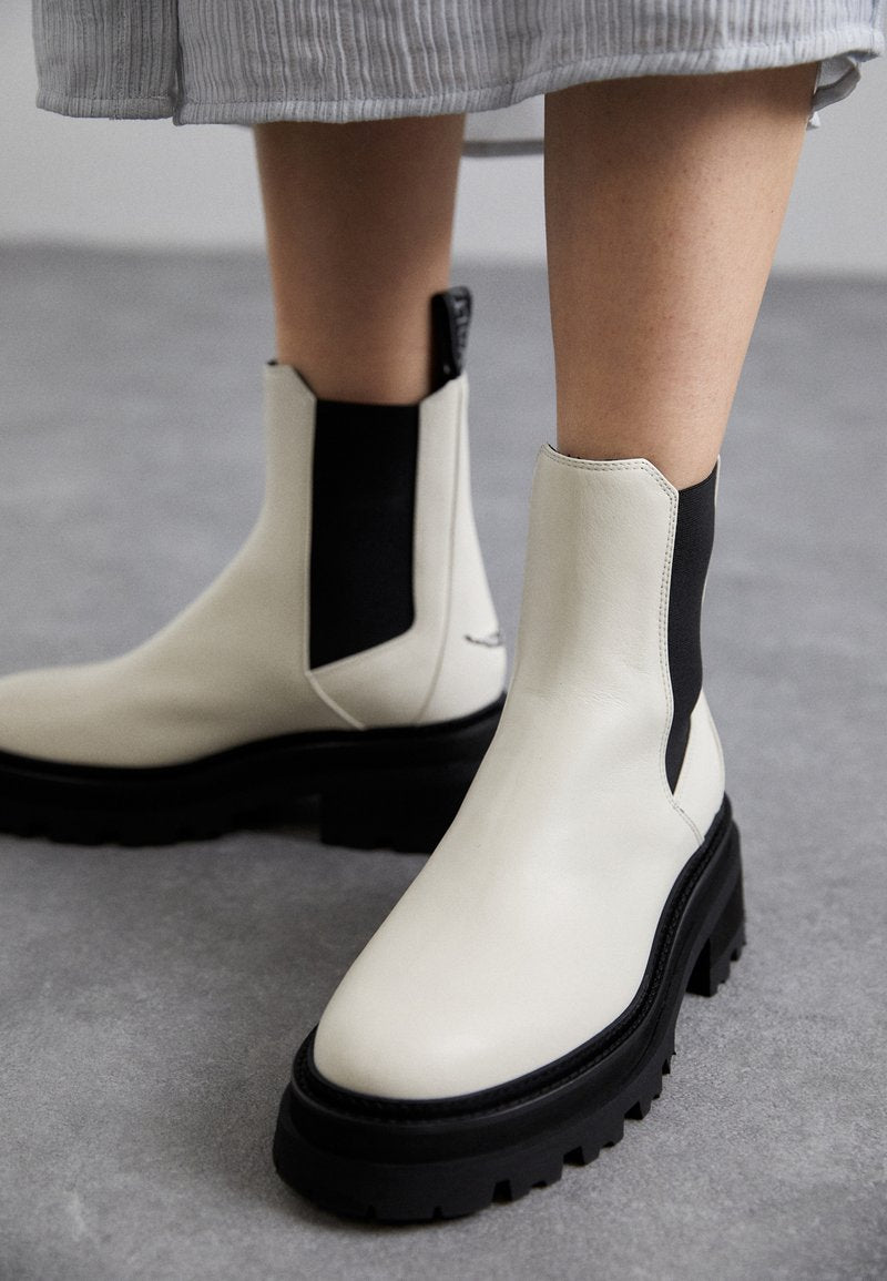 Ride leather Chelsea boots - Ice