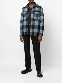 Surchemise Bali en laine - Denim Bleu