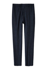 Pantalon Paris en laine mélangée - Encre