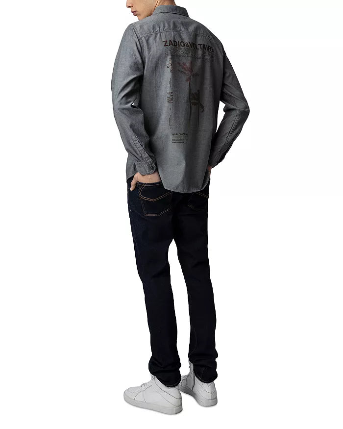 Chemise Stan - Gris Clair