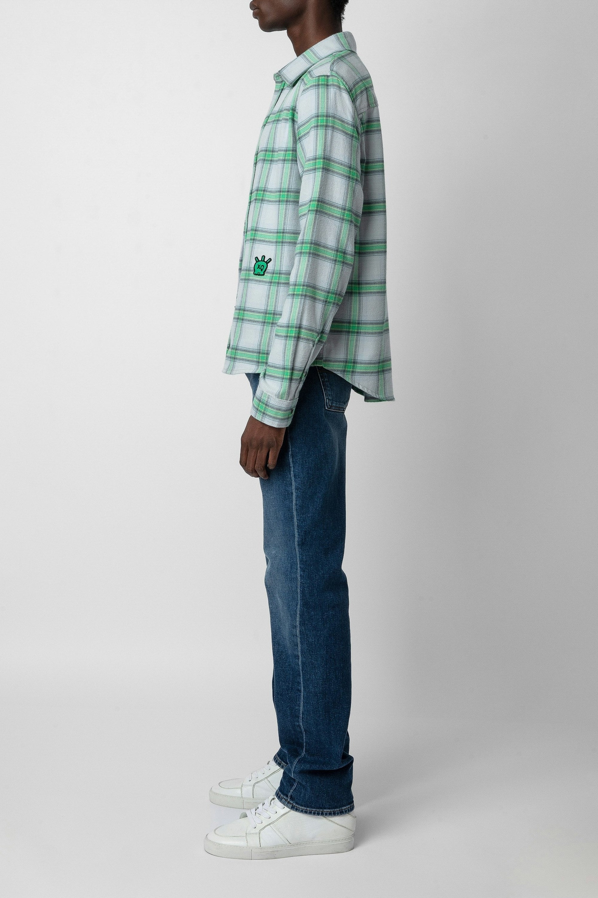 Chemise Stan Skull - Acid Green