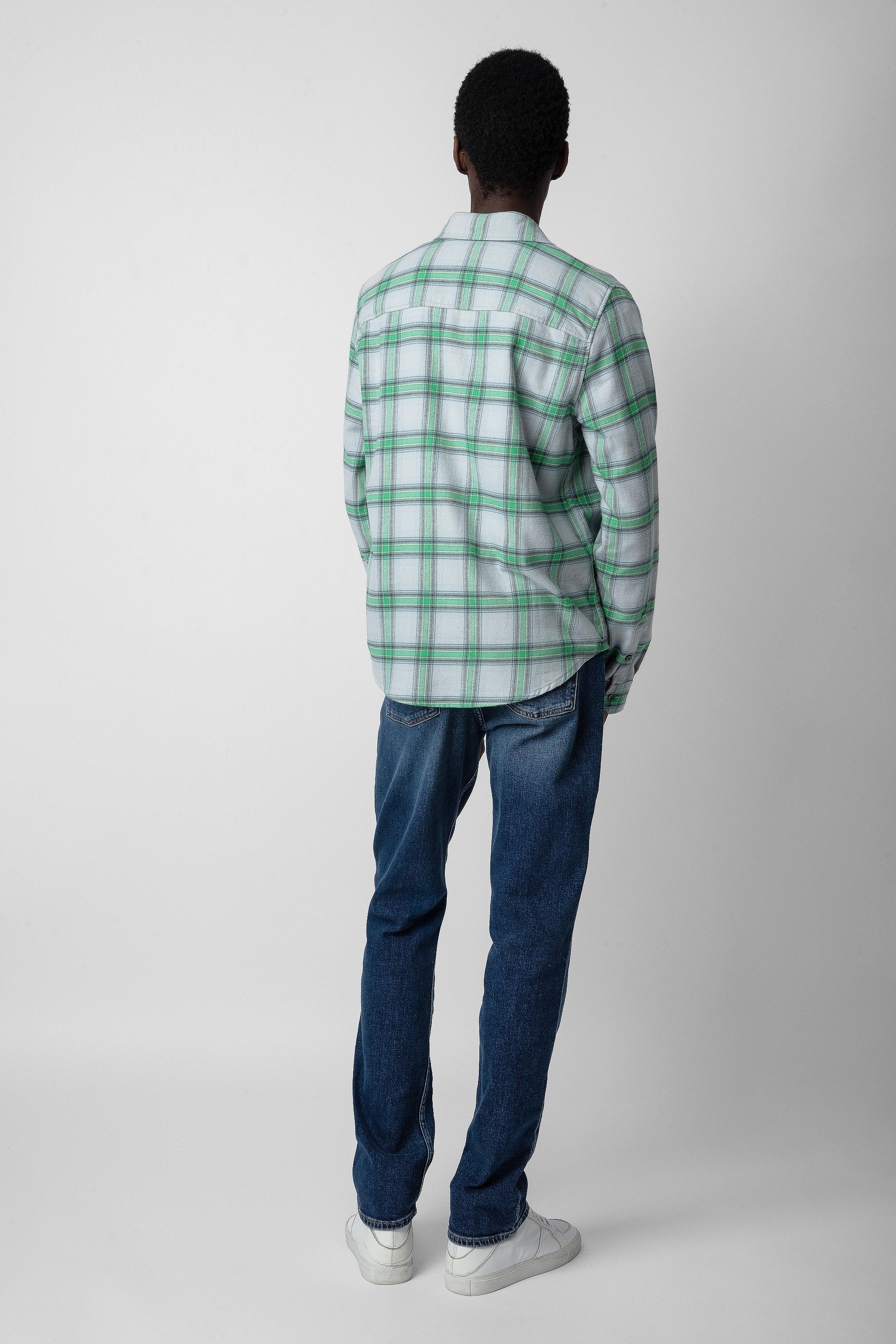 Chemise Stan Skull - Acid Green