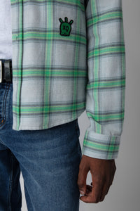 Chemise Stan Skull - Acid Green