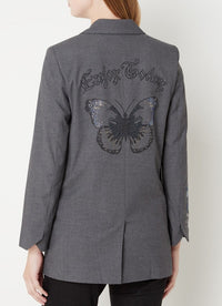 Veste Viva Chine Strass - Gris Chine