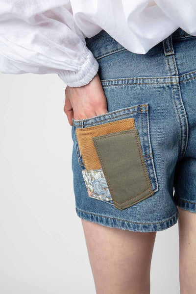 Short Sina Denim - Light Blue