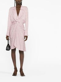 Robe Rozo en soie - Deep Parme