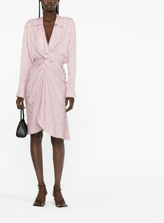 Robe Rozo en soie - Deep Parme