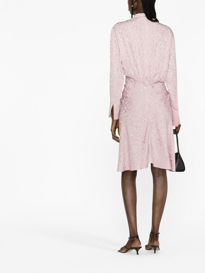 Robe Rozo en soie - Deep Parme