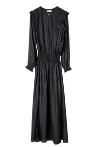 Robe Roar Jac Python en soie mélangée - Noir