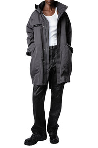Parka Beckett - Grey Denim