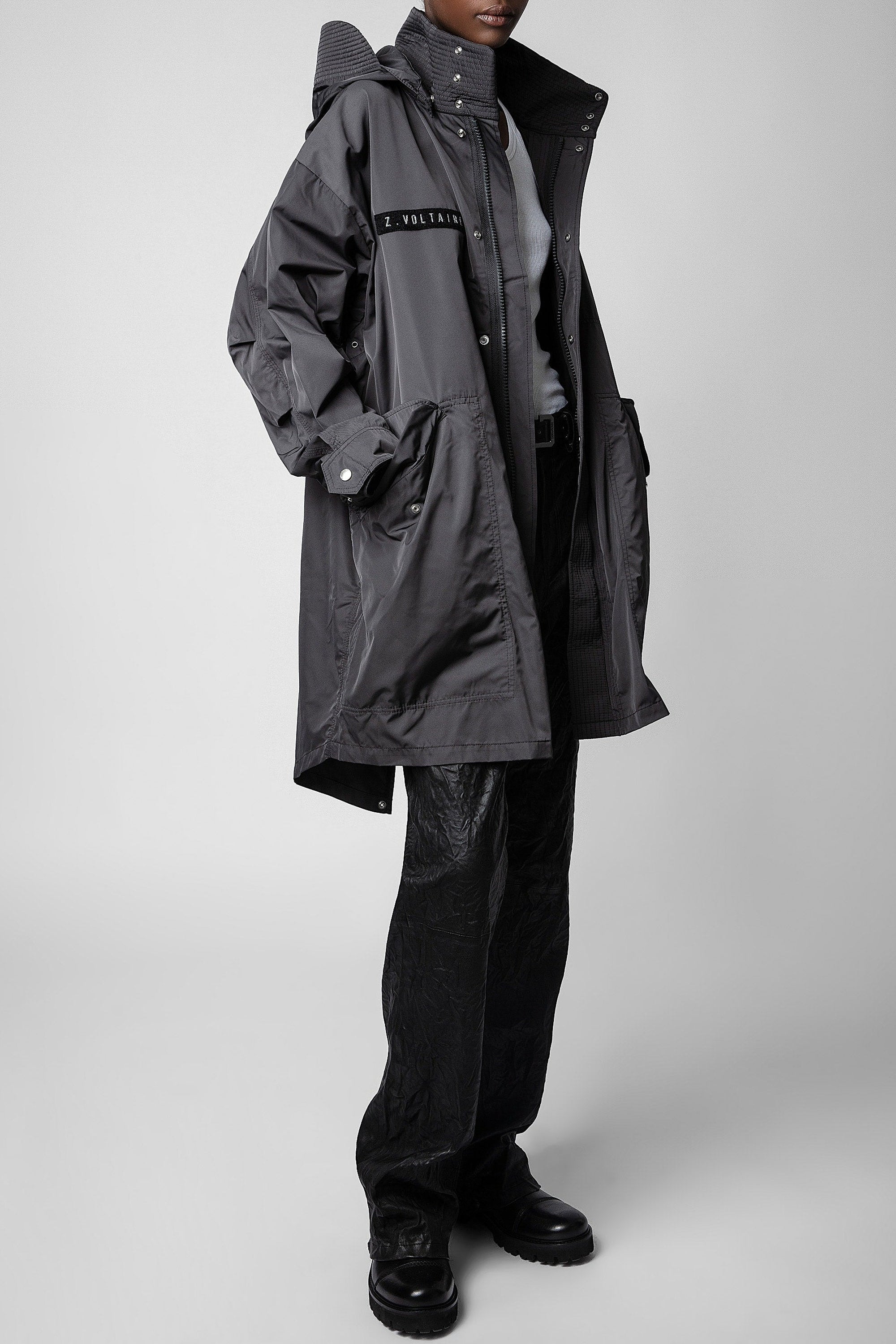 Parka Beckett - Grey Denim