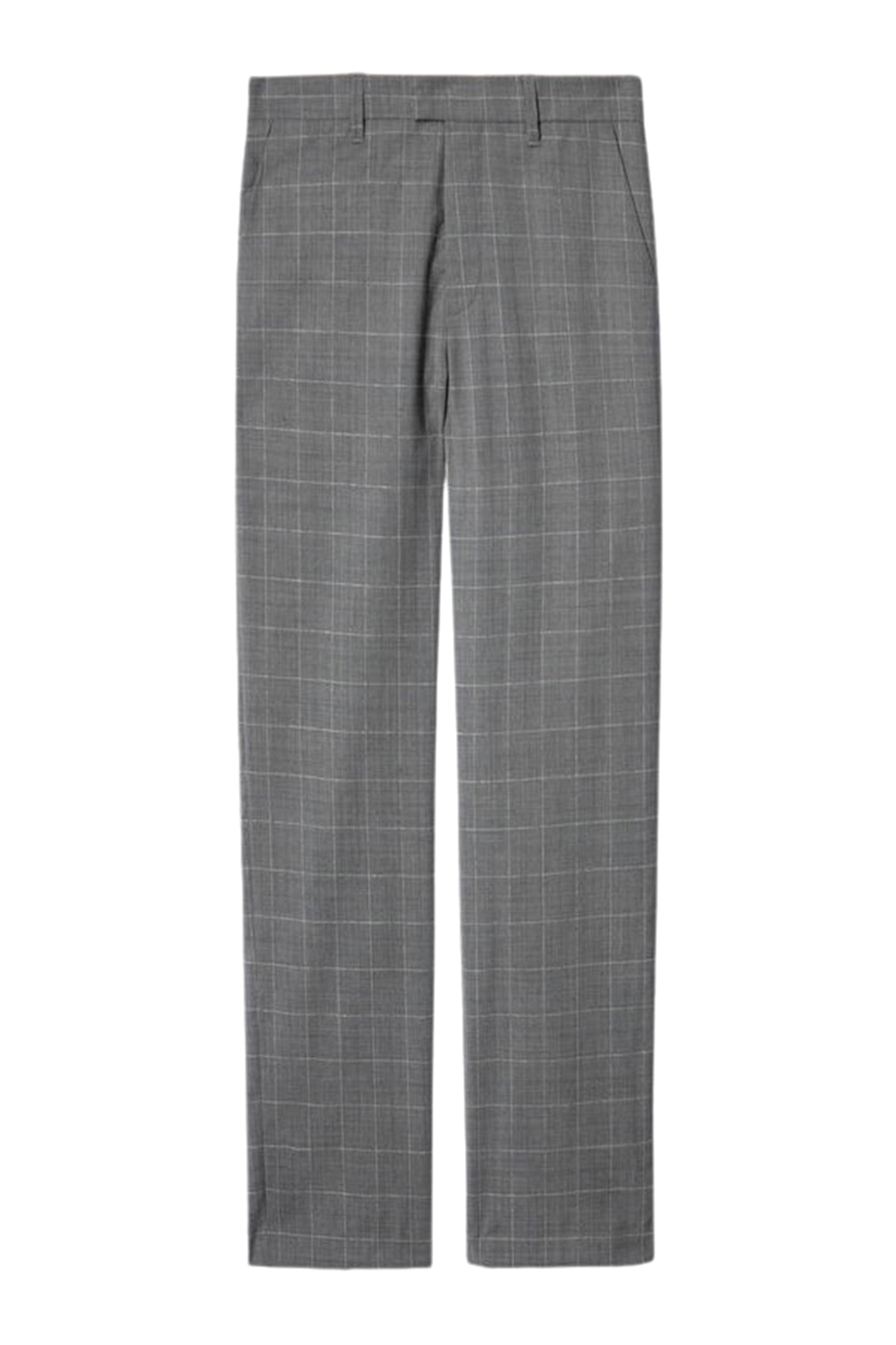 Peter Check trousers - Grey