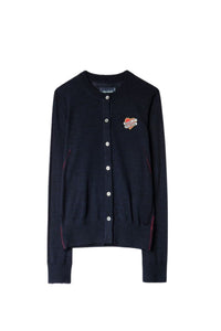 Cardigan de tailleur Peter en laine - Encre